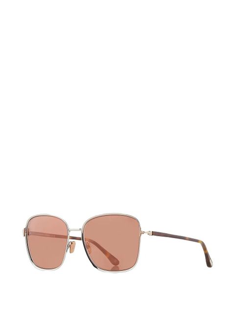 TOM FORD square full-rim sunglasses - Silver - zdjęcie produktu nr 2