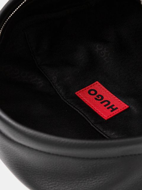 HUGO plecak damski kolor czarny duży gładki 50547064