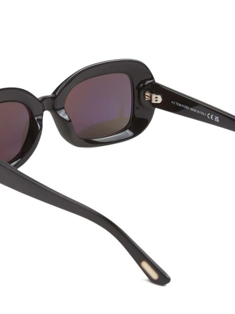 TOM FORD rectangle-frame sunglasses - Black