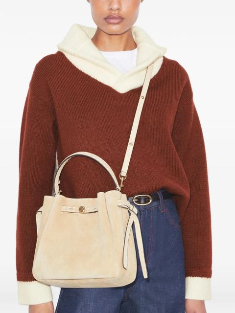 Tory Burch Romy pick stitch bucket bag - Neutrals - zdjęcie produktu nr 2