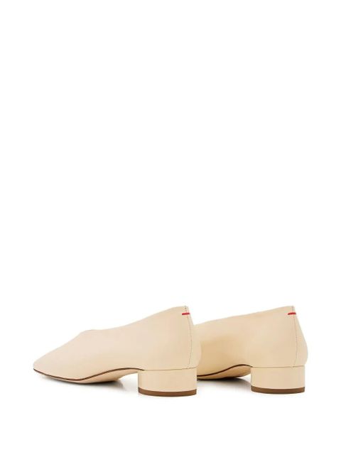 Aeyde 25mm leather pumps - Neutrals