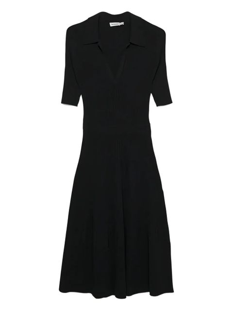 Simkhai Pati polo-collar midi dress - Black - zdjęcie produktu nr 1