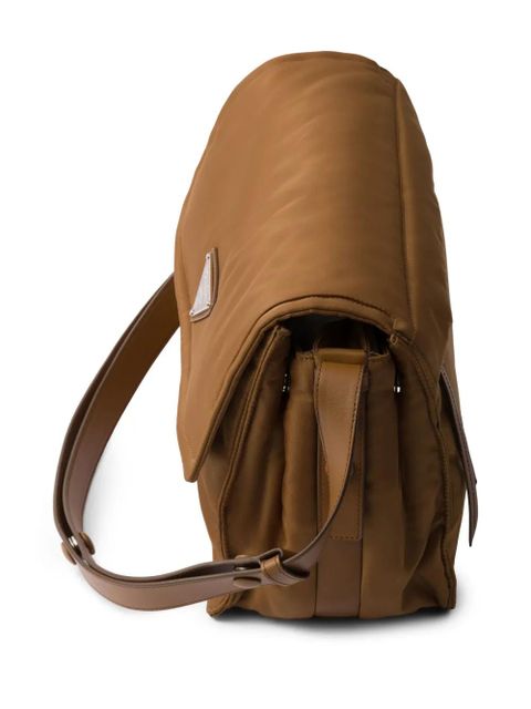 Prada medium Traveller shoulder bag - Brown