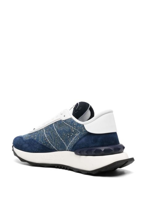 Valentino Garavani Lacerunner chunky sneakers - Blue