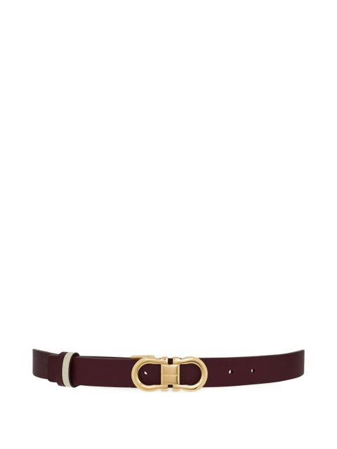 Ferragamo Gancini reversible leather belt - Red - zdjęcie produktu nr 2
