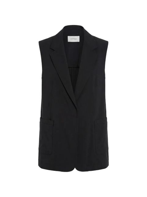 Sportmax sleeveless patch-pocket jacket - Black - zdjęcie produktu nr 1