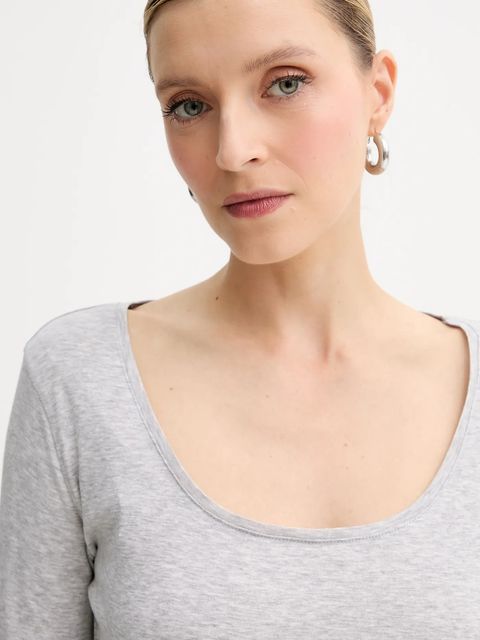 BOSS Orange longsleeve kolor szary 50542107