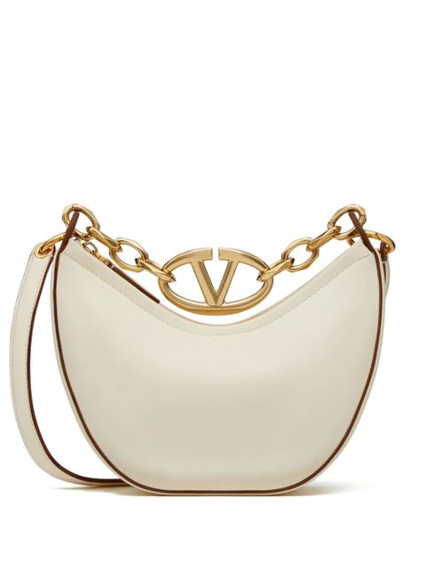 Valentino Garavani mini VLogo Moon Hobo bag - Neutrals - zdjęcie produktu nr 1