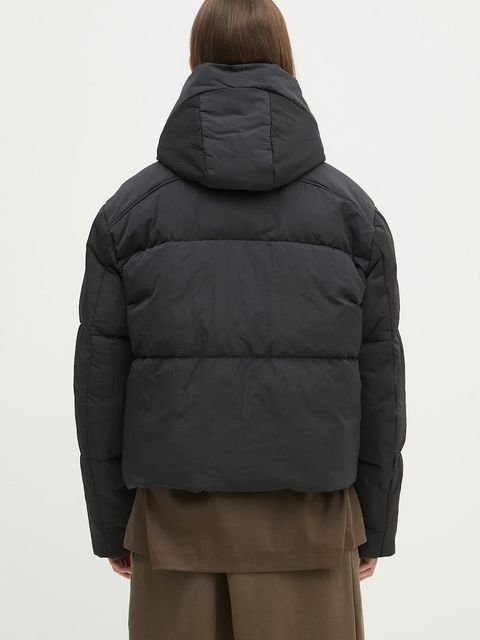 Pangaia kurtka kolor czarny zimowa 10002298