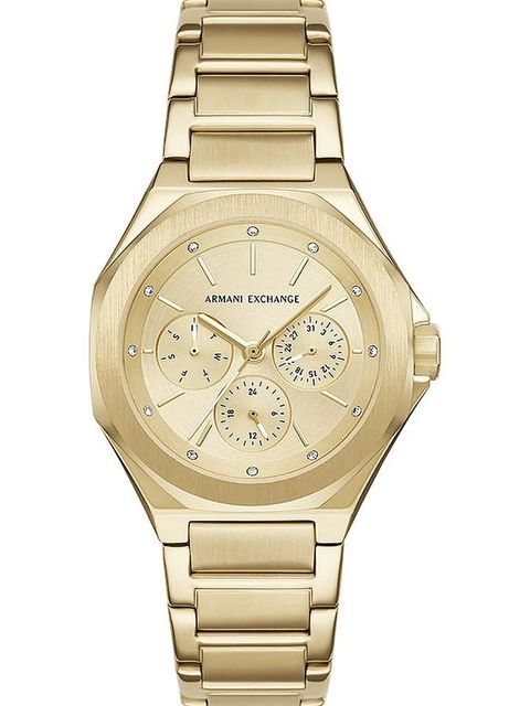 Armani Exchange zegarek damski kolor złoty AX4624 - zdjęcie produktu nr 1