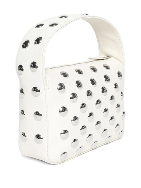 KHAITE small Elena stud-embellished bag - White