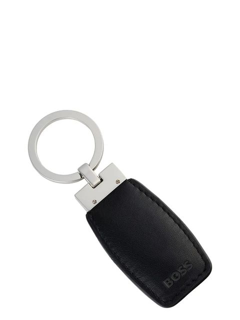 BOSS brelok do kluczy Double B Black & Chrome kolor czarny - zdjęcie produktu nr 2