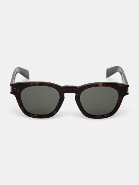 Saint Laurent okulary przeciwsłoneczne kolor brązowy SL 746
