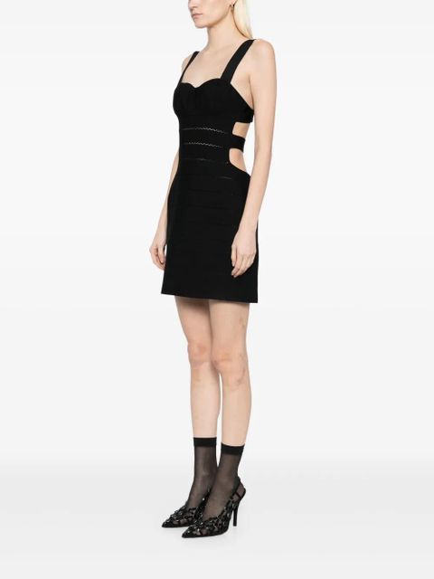 TOM FORD intarsia knit mini dress - Black