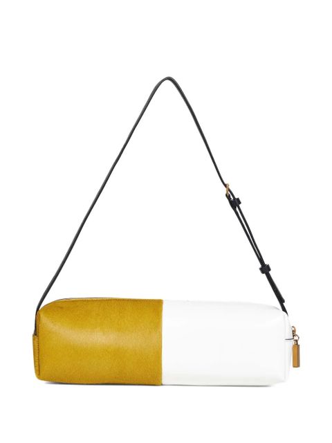 KHAITE python-print adjustable shoulder bag - Black