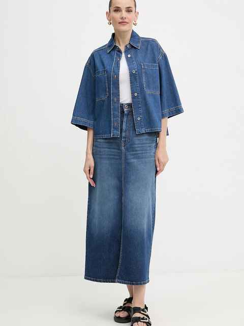 Weekend Max Mara spódnica jeansowa ZARELIA