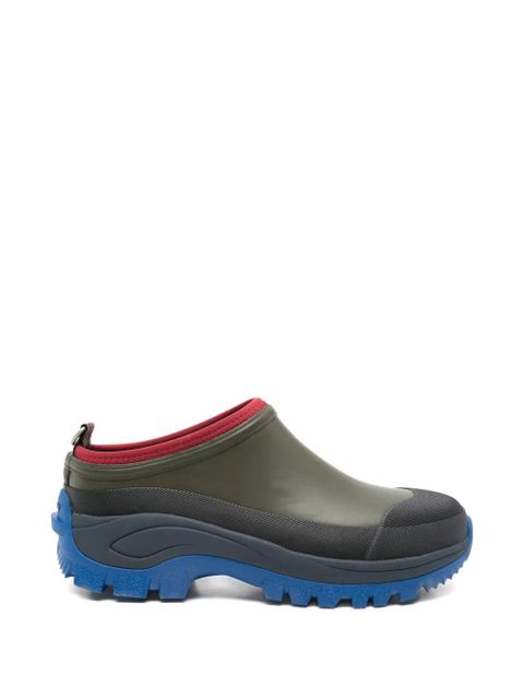 Barbour x Paul Smith lug-sole clogs - Green - zdjęcie produktu nr 1