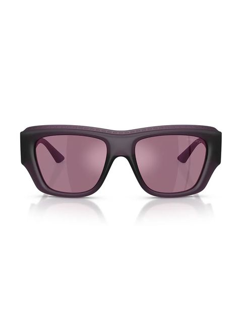 Jimmy Choo okulary przeciwsłoneczne damskie kolor fioletowy 0JC6003U