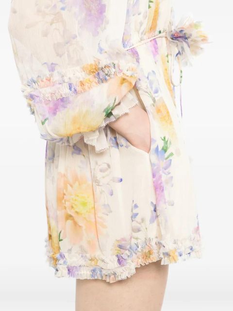 ZIMMERMANN Luna playsuit - Neutrals