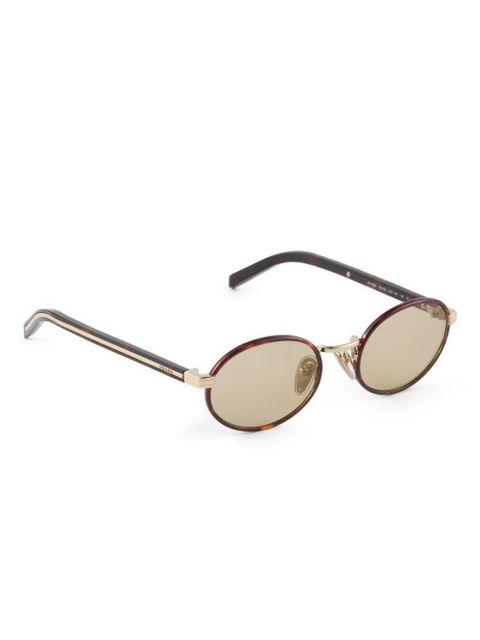 Prada Eyewear round-frame sunglasses - Brown - zdjęcie produktu nr 2