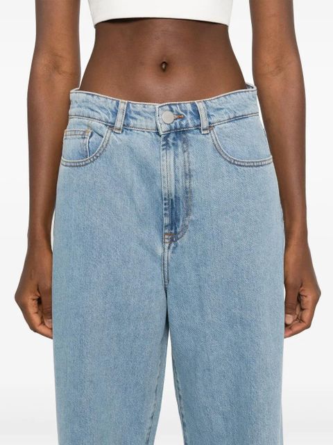Róhe low-waist wide-leg jeans - Blue