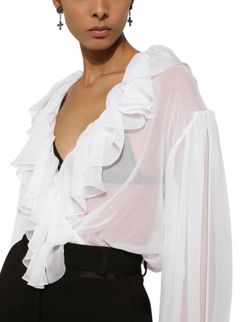 Dolce & Gabbana cross pendant clip-on earrings - Black