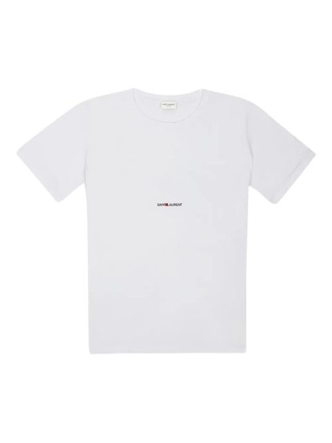 Saint Laurent logo-detail T-shirt - White - zdjęcie produktu nr 1