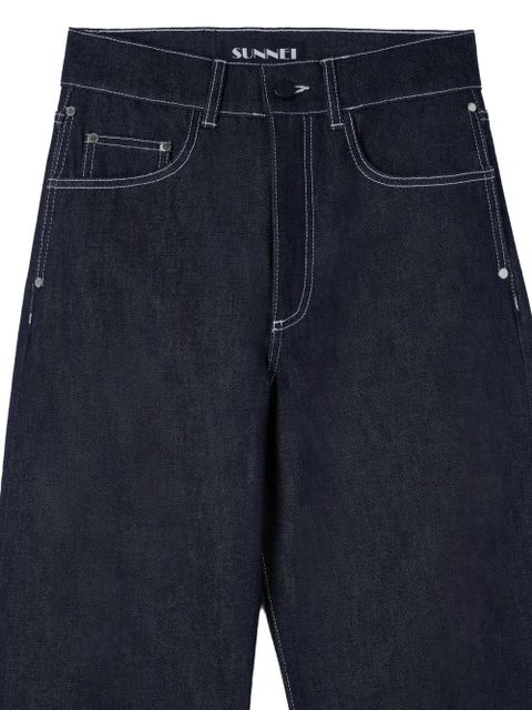 Sunnei high-waisted jeans - Blue - zdjęcie produktu nr 2