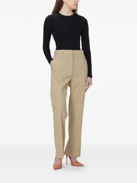 Sportmax Palmizi straight trousers - Neutrals