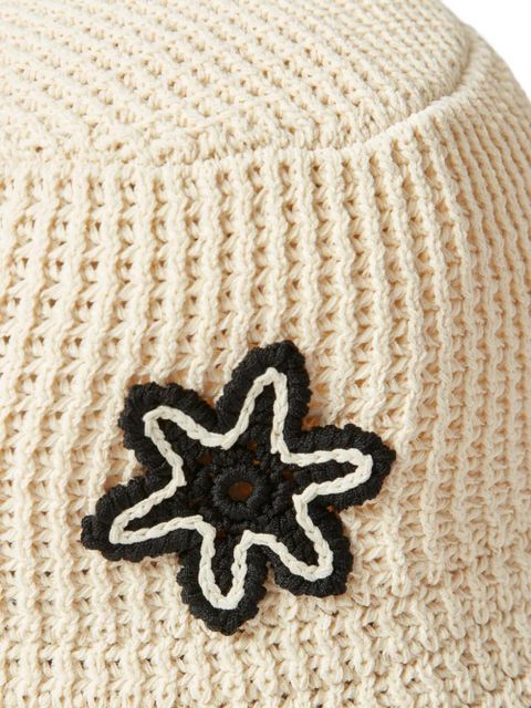 Claudie Pierlot star-appliqué hat - Neutrals - zdjęcie produktu nr 2