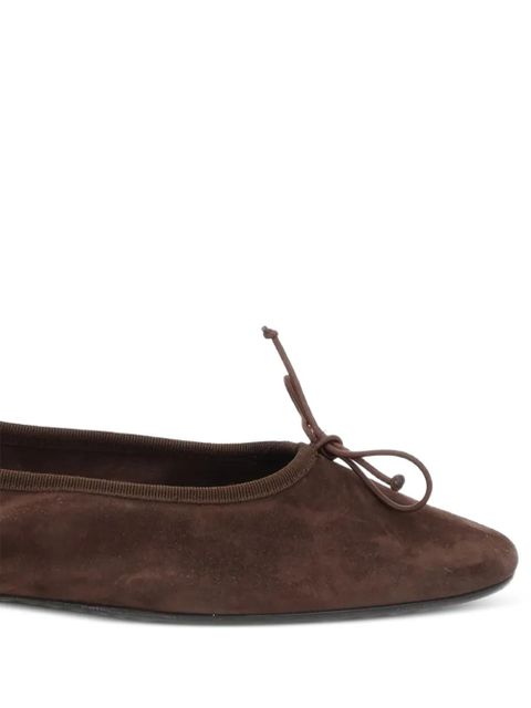 Aeyde bow-detail ballet flats - Brown - zdjęcie produktu nr 2