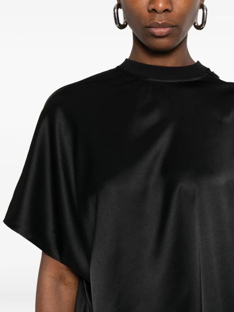 Coperni draped mini dress - Black