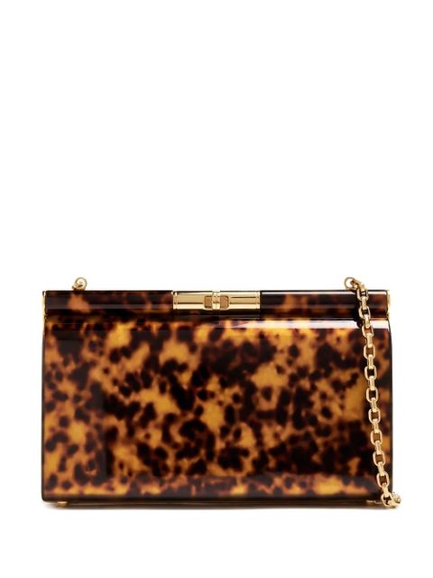 Dolce & Gabbana medium Marlene chain-strap clutch - Brown - zdjęcie produktu nr 1
