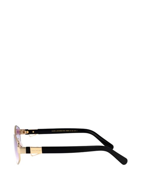 Marc Jacobs geometric-frame sunglasses - Gold