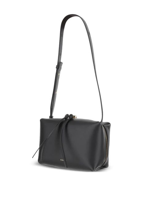 Jil Sander leather shoulder bag - Black