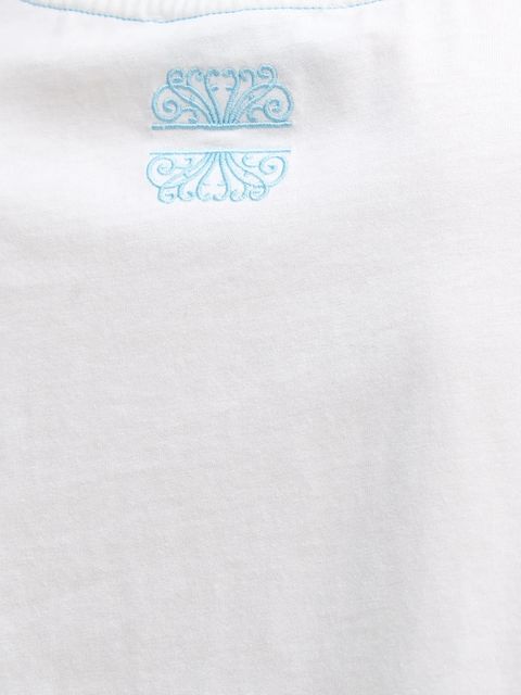 Never Fully Dressed t-shirt bawełniany Cherry Boob damski kolor beżowy NFDTO2024