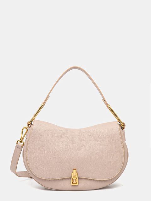 Coccinelle torebka skórzana Magie kolor pomarańczowy