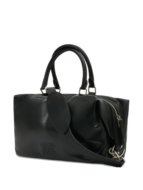 Marge Sherwood Dumpling smooth leather shoulder bag - Black - zdjęcie produktu nr 2