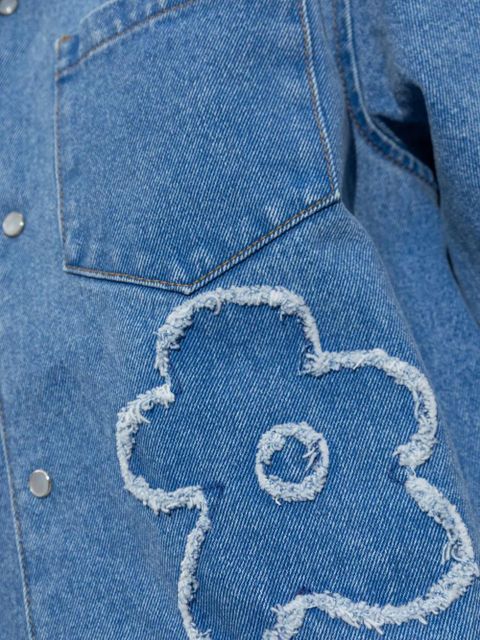 Marni floral motif shirt - Blue - zdjęcie produktu nr 2