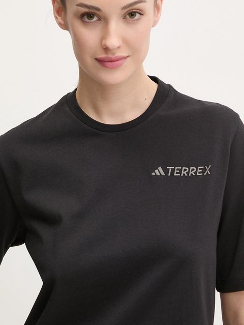 adidas TERREX t-shirt Xploric damski kolor czarny JF4464