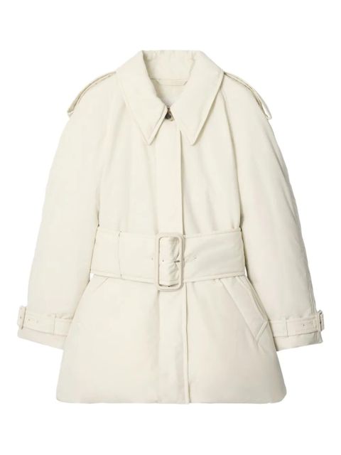 Burberry Berryhill belted padded coat - White - zdjęcie produktu nr 1