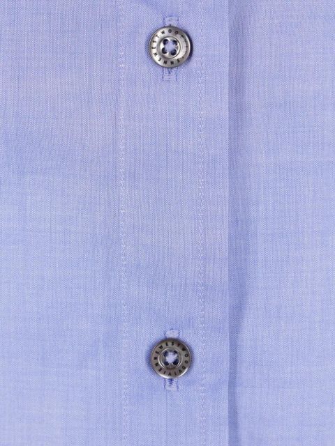 Vivienne Westwood ruffled heart-neckline shirt - Blue