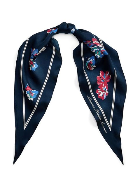 Lauren Ralph Lauren szalik damski jedwabny - zdjęcie produktu nr 2