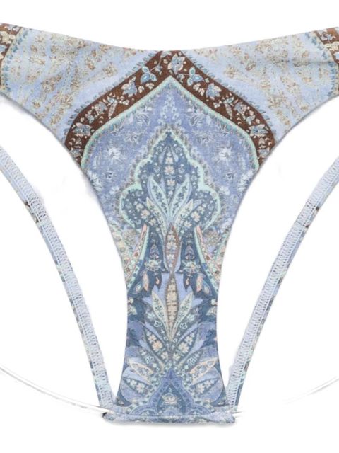 ZIMMERMANN Wanderlust bikini bottoms - Blue