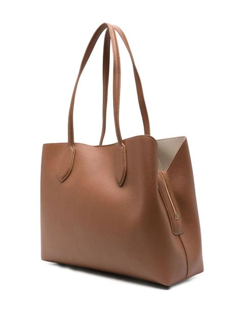 TWINSET Oval T logo tote bag - Brown - zdjęcie produktu nr 2