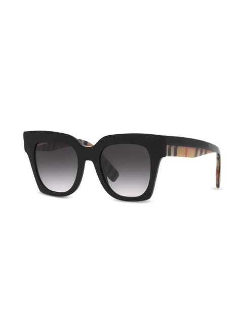 Burberry Eyewear Kitty square-frame sunglasses - Black - zdjęcie produktu nr 2