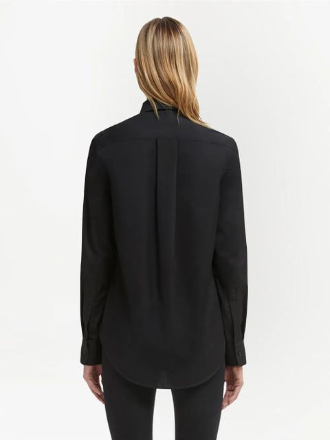 WARDROBE.NYC classic cotton shirt - Black