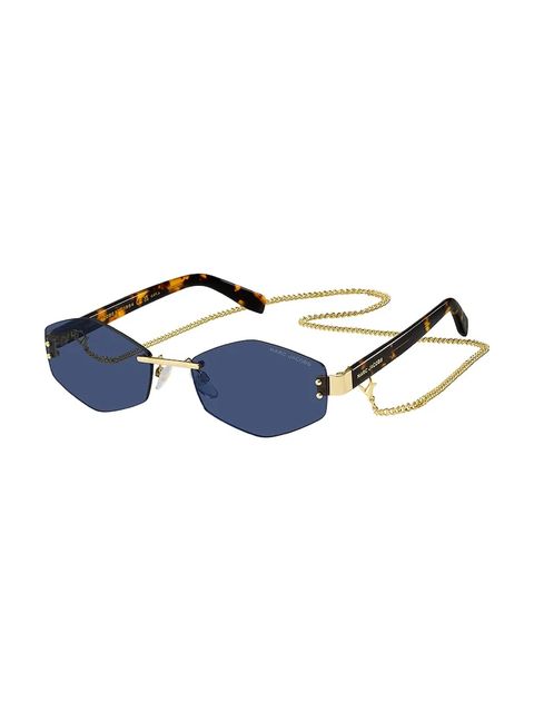 Marc Jacobs okulary przeciwsłoneczne damskie kolor złoty MARC 496/S AIR