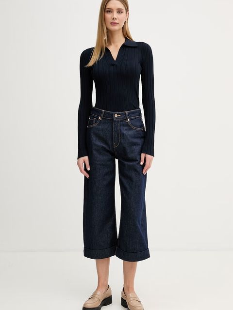 United Colors of Benetton polo damskie z wiskozy - zdjęcie produktu nr 1