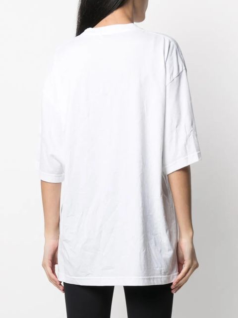 Balenciaga Languages XL T-shirt - White